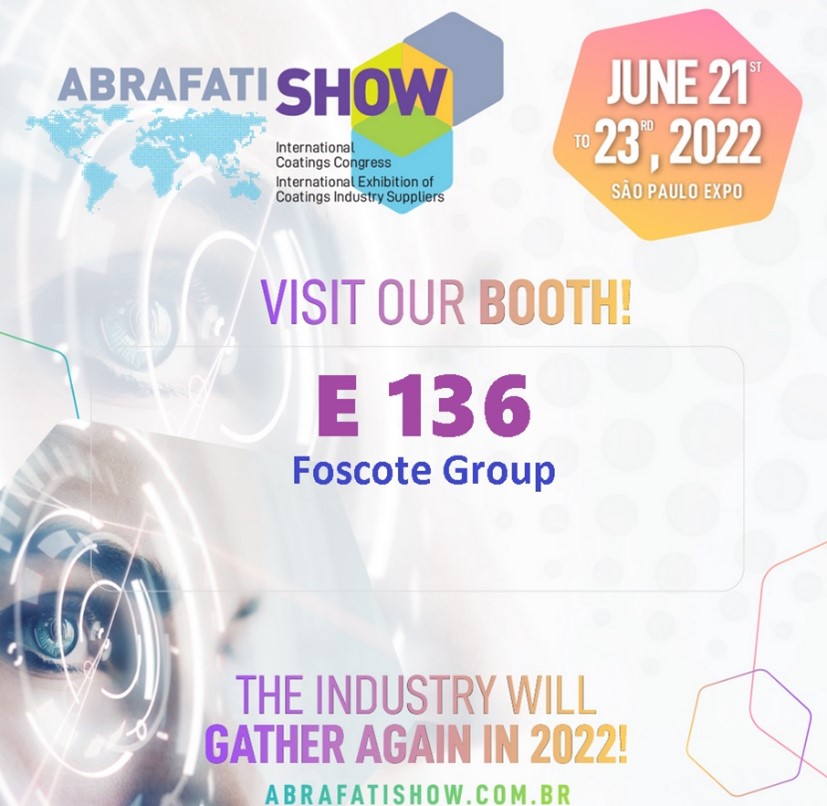 Foscote Group will be attending ABRAFATI 2022 in Sao Paulo