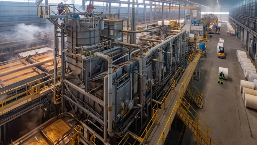 Lignossulfonato de sódio na indústria de papel e celulose